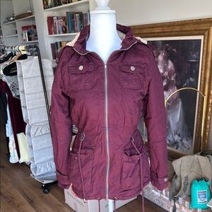 Women's Burgundy Jacket